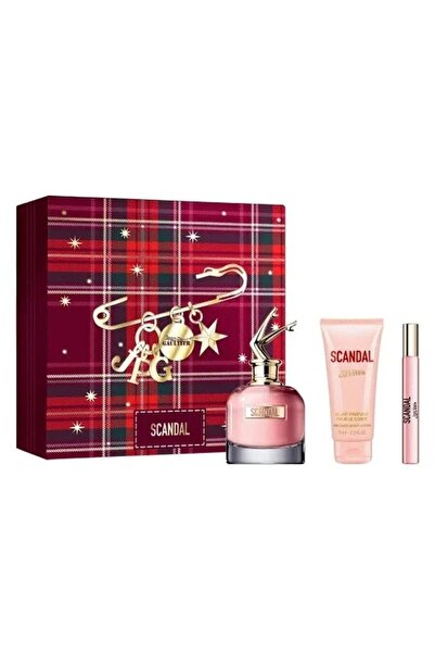 Jean Paul Gaultier Set cadou Scandal, pentru femei, Apă de parfum, 80 ml + 10...
