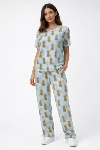 ALnama Elegant two-piece summer pajama set