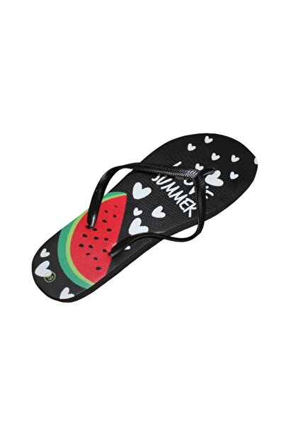 WDA Watermelon Print Flip-Flops – Love Summer Design for Women & Girls