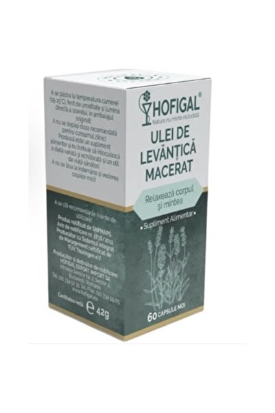 Hofigal Lavender Oil Macerate 60 Soft Capsules