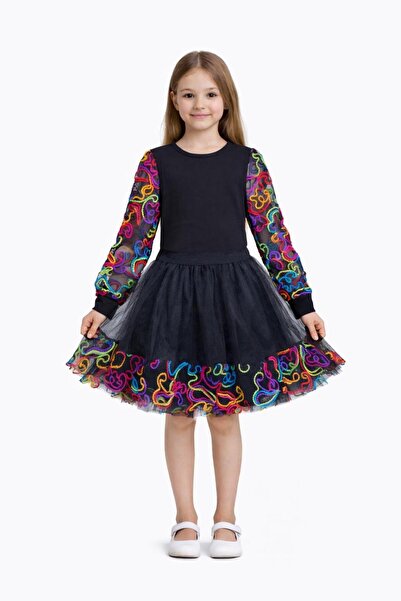 ümitteks iş ve okul kıyafetleri 23Rd April Girls' Show Dresses Elegant Design...