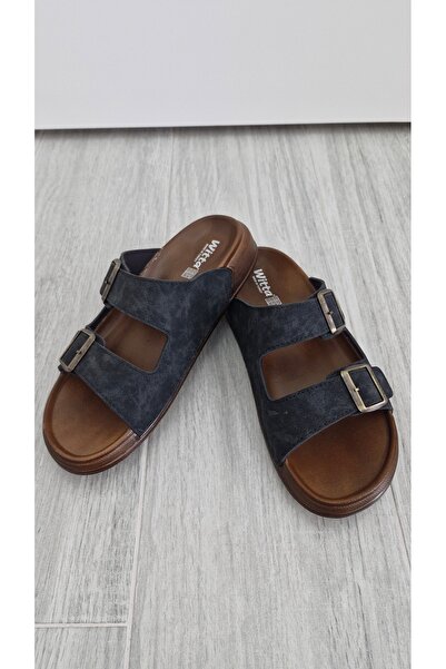 Witta Men's Orthopedic Daily Non-Slip Sole Soft Leather Buckle Stylish Comfor...