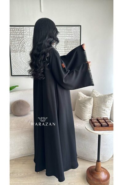Warazan Colorful flared abaya