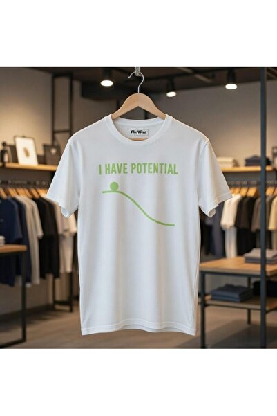 playwear Široka unisex majica sa dizajnom "Imam potencijalnu energiju"
