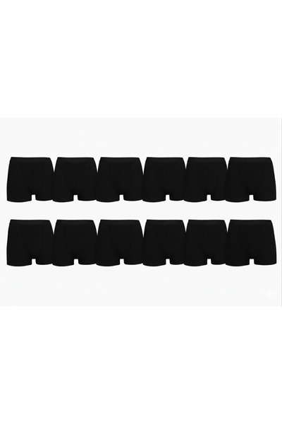 BEYAZTOPTAN Cotton Lycra 12-Piece Men's Boxer Set