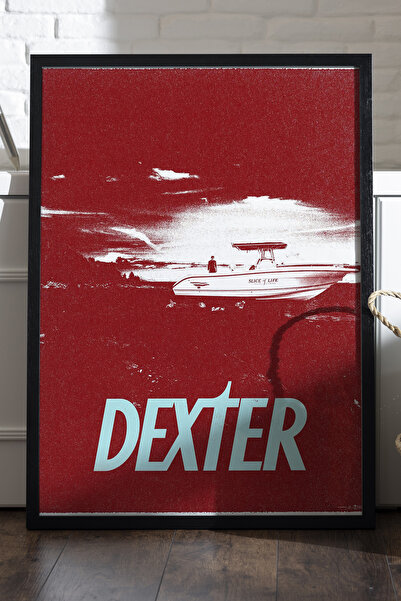 Duvarda Αφίσα Dexter με μαύρο ξύλινο πλαίσιο, διακοσμητική ζωγραφική τοίχου