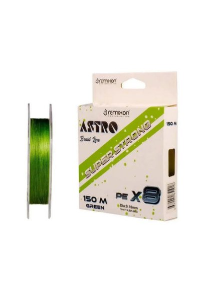 Remixon Astro 8X 150 Mt Green Fishing Line