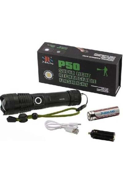 Generic P50 Strong Light High Power Flashlight