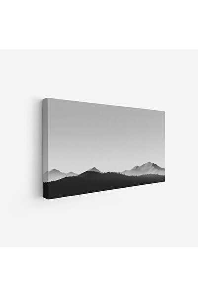 Tajridhome لوحة جبال - مشهد جبلي - تدرجات رمادية - هادئ - لوحات طبيعة - لوحات...