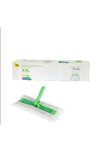 Papilion مناديل مبللة لتنظيف الارضيات حجم XXL كبير - 40 منديل