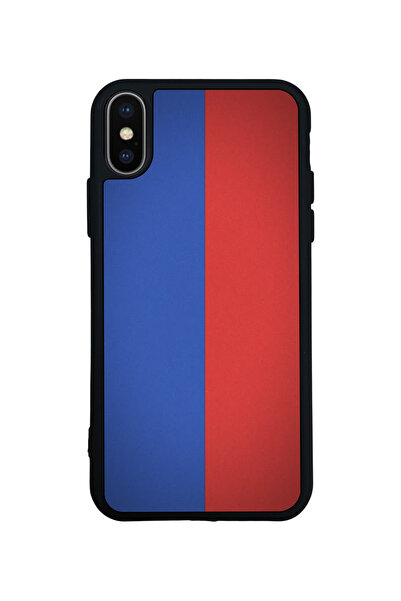 Aksel Kılıf غطاء متوافق مع iPhone XS Max، مطبوع، أسود غير لامع، سيليكون ناعم،...