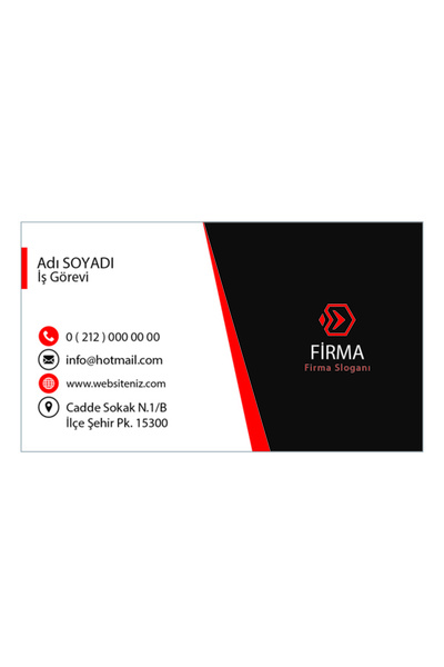 300 gr. Kuşe Dijital Kartvizitler - Tek Yön Baskı