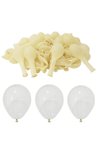 MFM Transparent Color Balloon 30 Pieces