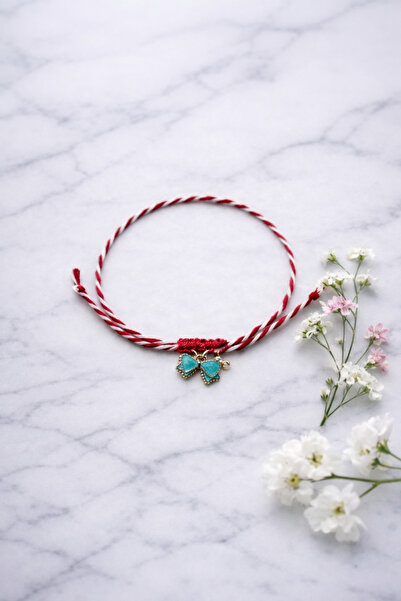 NevoAccessory Marteniçka Fiyonk Charmlı İpli Bileklik
