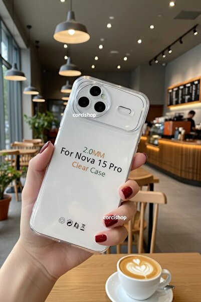 corcishop Huawei Nova 15 Pro Camera Protected Silicone Back Case