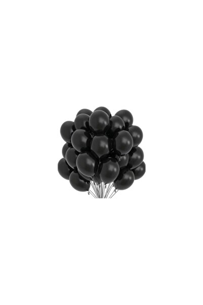 MFM Black Color Balloon 30 Pieces