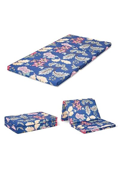 Generic Tri-Fold Mattress - Folding Foam Mattress Printed - Polythene Foam, 9...