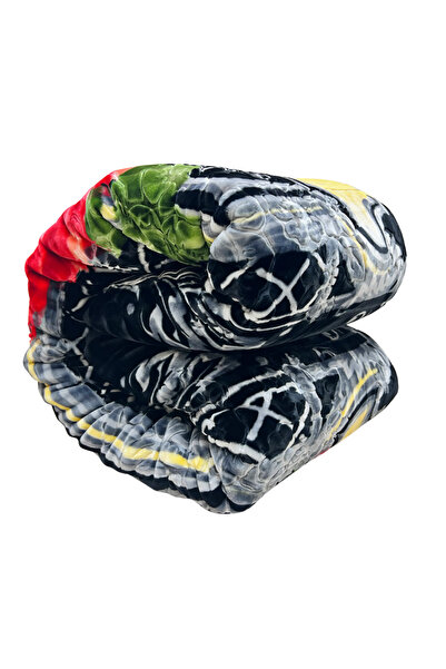 Genrics Luxurious Floral Premium Blanket Floral Design 2-Ply Double 220 x 240...