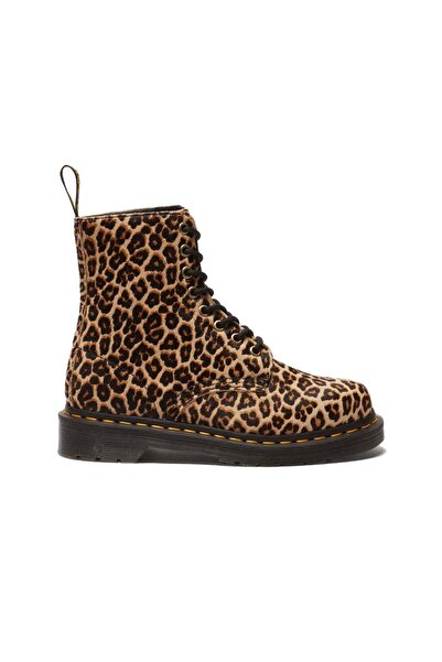 Dr. Martens 1460 Паскал Светлокафява Мини Леопардова Напъната Коса На 4165720...