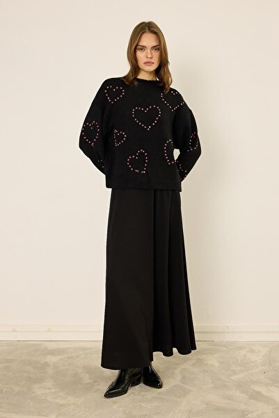 mavi limon Kloş Etek Uzun