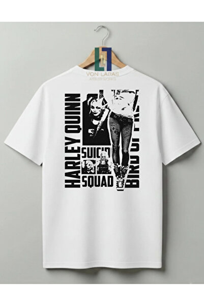 Grafftee Clothing Harley Quinn Design 100% Cotton Unisex T-Shirt