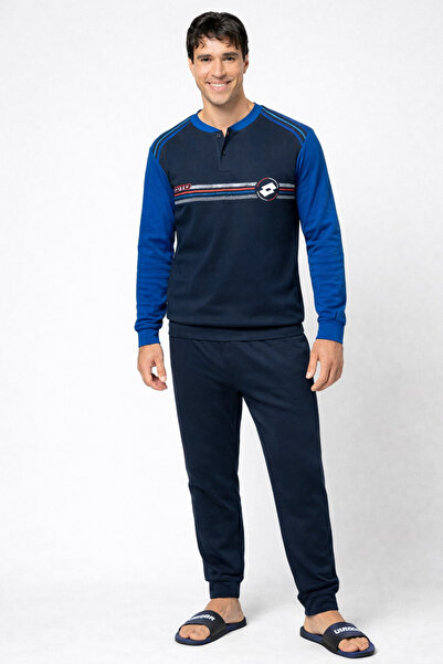Lotto Men's pajamas LP2123, 2-piece set, Cotton