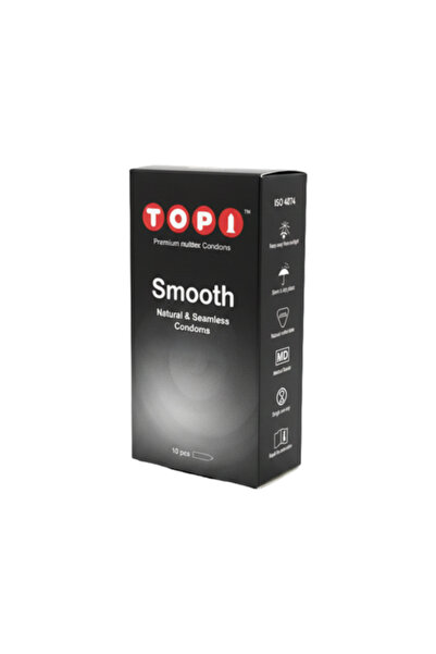 Topi SMOOTH CONDOMS 10PCS