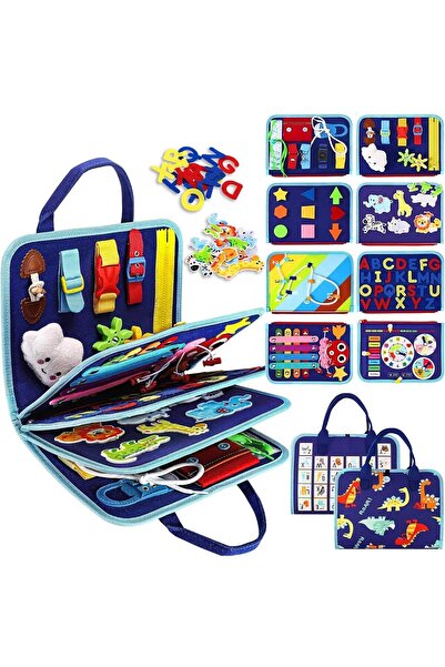 Arabest Montessori busy board, Montessori game board for toddlers, no screen,...