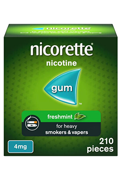 nicorett Nicorette Freshmint 4mg Gum (210 Pieces)