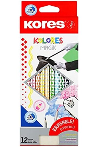 Nacario Nrcrioshop Kolores 12-Pack Wooden Crayons 1201248