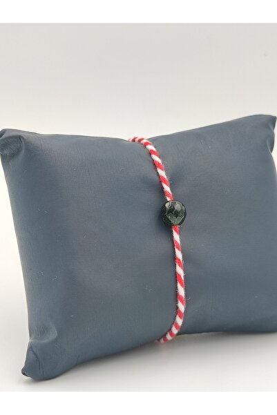 ALTUNTAŞ Green Faceted Cut Star Stone Marteni̇çka Adjustable Bracelet