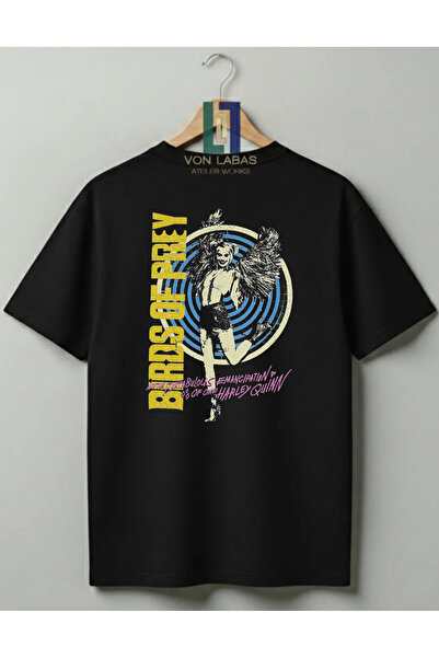 Grafftee Clothing تي شيرت هارلي كوين مصمم من القطن بنسبة 100% للجنسين