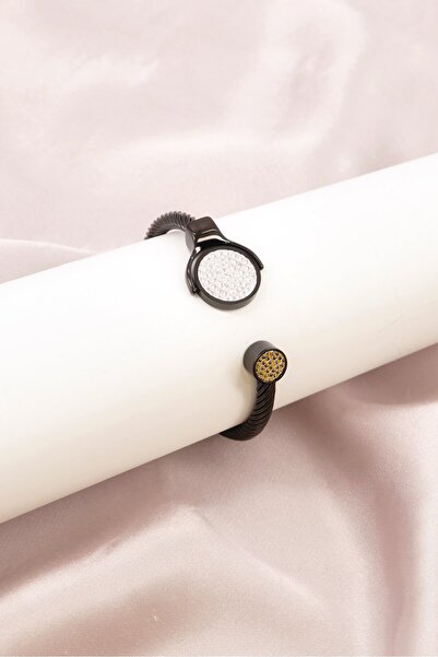 Cerruti 1881 Men CIAGB0000204 Reverse Stainless Steel Bracelet, Black