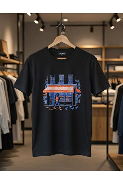 playwear Μπλουζάκι Unisex με άνετη εφαρμογή και στάμπα City Mood