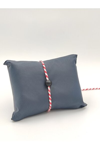 ALTUNTAŞ Onyx Stone Marteni̇çka Adjustable Bracelet