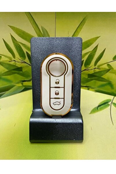 ÖZEN KEYS Fiat classic 3 key doblo ducato 500 lancia Nano key case white color