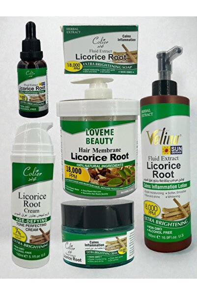 colier The Complete Set for Ultra Radiance with Licorice Extract, 6 Pieces