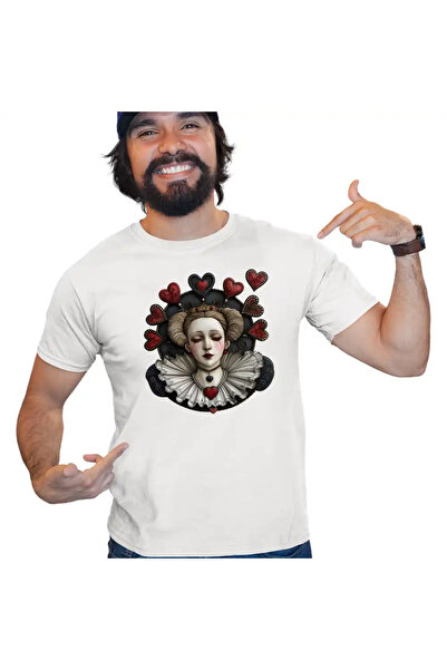 OEM Men's T-Shirt Alice in Wonderland Queen of Cups