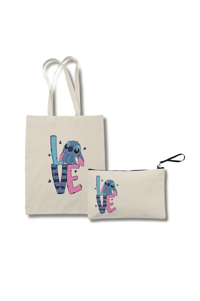 Generic Bag tote Bag set, graphic print Shoulder Bag with Mini Bag