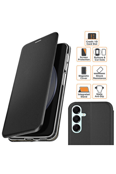 Gekko Mobile » Book Case for Samsung A16 (A166), with Magnet, Card Pocket, St...