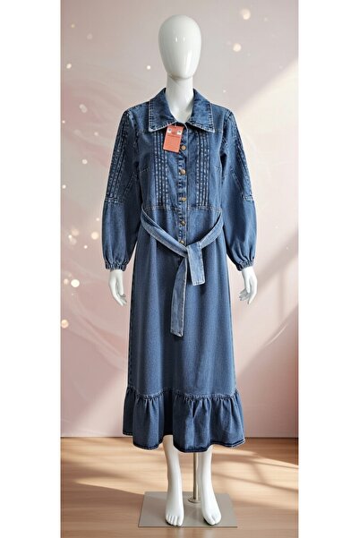 Butik Rossland denim gömlek elbise