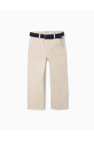 Ziddy Chino Pants Twill, Light Beige, 13/14