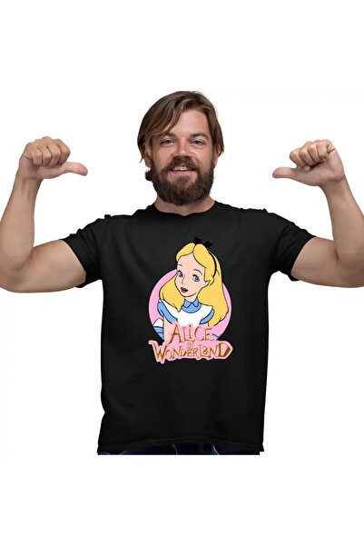 OEM Tricou Barbati Alice Tara Minunilor