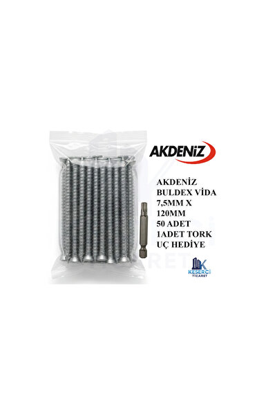 Akdeniz BULDEX VİDA 7,5 X 120 MM