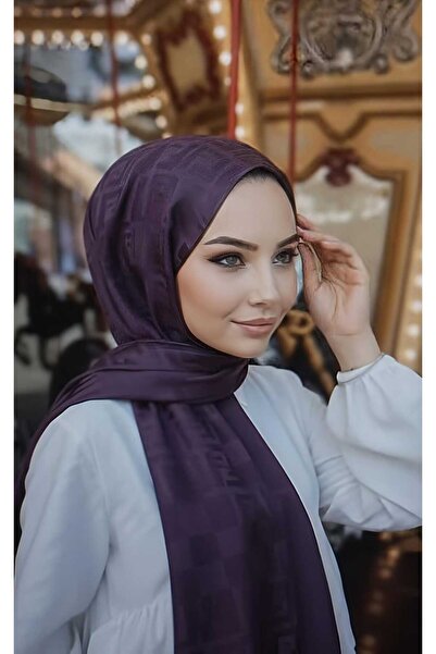 ZERAY SB Kaymaz Tesettür Şal F Desen (Yün İpek Kaymaz Kumaş)