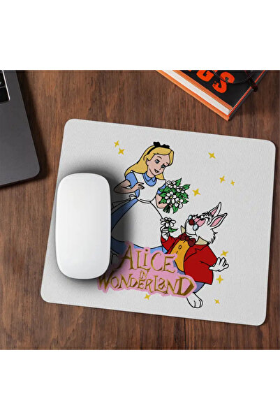 OEM Mousepad Alice in Wonderland Rabbit
