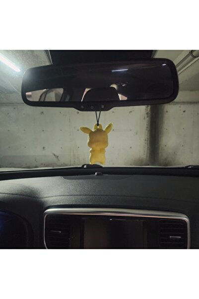 Anumonn 3D Sünger Figürlü Oto Kokusu – Zappy (Sarı) | Odun Kokusu