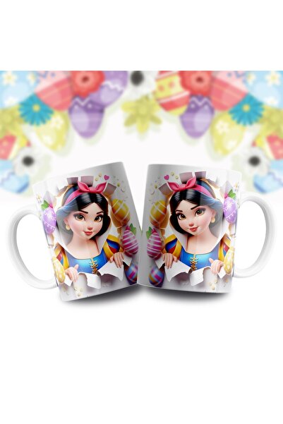 Velorina Princess Porcelain Mug – Colorful Character Print, Coffee/Tea Cup wi...