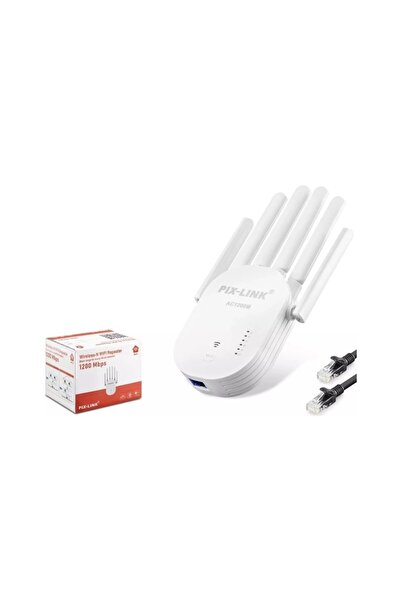 Midcom PiX-LiNK LV-WR59Q 1200Mbps 6 Antenli Sinyal Güçlendirici Acces Point R...