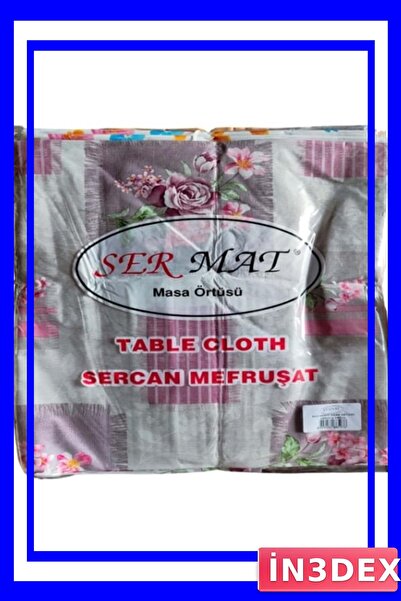 İN3DEX مفرش طاولة بقصة مستقيمة 100x140 سم